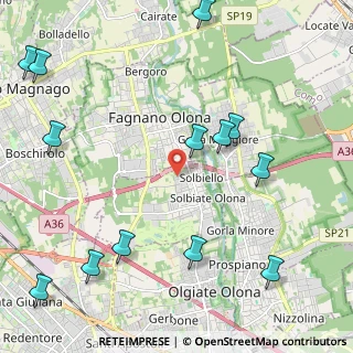 Mappa Via Isonzo, 21058 Solbiate Olona VA, Italia (2.82308)