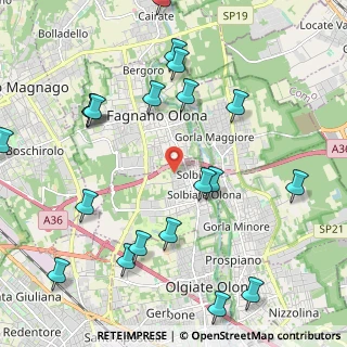 Mappa Via Isonzo, 21058 Solbiate Olona VA, Italia (2.5925)