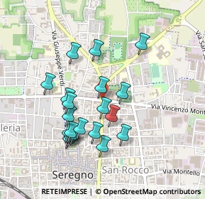 Mappa Via Giuseppe Parini, 20831 Seregno MB, Italia (0.4185)