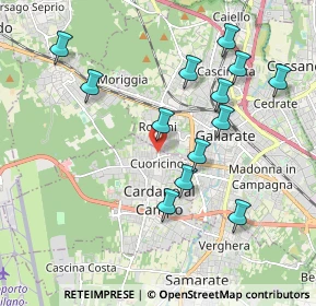 Mappa Via Cusio, 21010 Cardano Al Campo VA, Italia (1.97154)