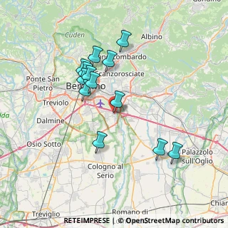 Mappa Via Donizetti, 24050 Grassobbio BG, Italia (6.65077)