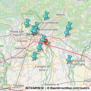 Mappa Via Donizetti, 24050 Grassobbio BG, Italia (7.28)