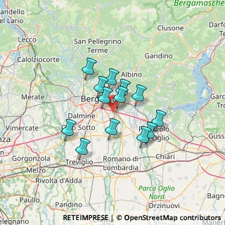 Mappa Via Amerigo Vespucci, 24050 Grassobbio BG, Italia (9.77077)
