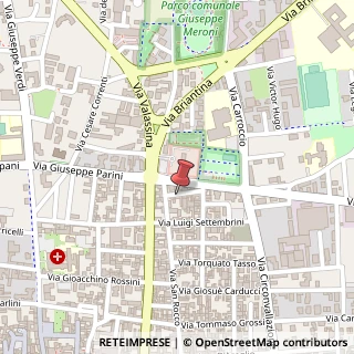 Mappa Via Carlo Tenca, 6/8, 20831 Seregno, Monza e Brianza (Lombardia)