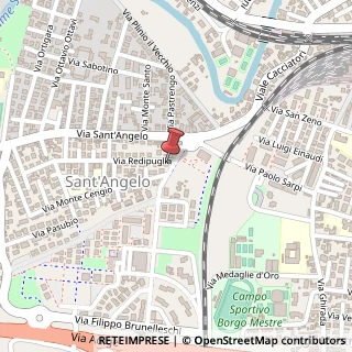 Mappa Via Redipuglia, 1, 31100 Treviso, Treviso (Veneto)