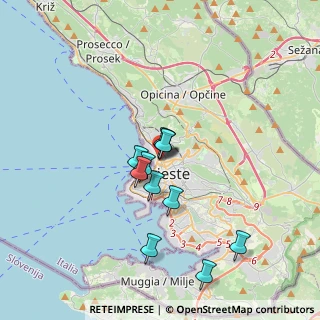 Mappa Via Benvenuto Cellini, 34132 Trieste TS, Italia (2.80091)