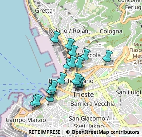 Mappa Via Carlo Ghega, 34132 Trieste TS, Italia (0.6925)
