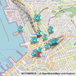 Mappa Via Carlo Ghega, 34132 Trieste TS, Italia (0.383)
