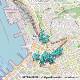 Mappa Via Carlo Ghega, 34132 Trieste TS, Italia (0.526)