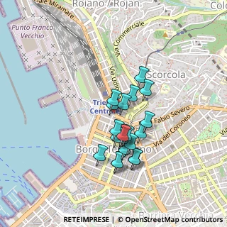 Mappa Via Carlo Ghega, 34132 Trieste TS, Italia (0.3455)