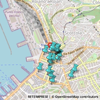 Mappa Via Benvenuto Cellini, 34132 Trieste TS, Italia (0.338)