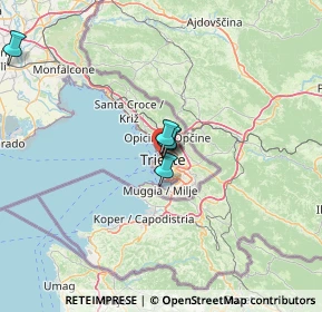 Mappa Via Carlo Ghega, 34121 Trieste TS, Italia (30.65273)