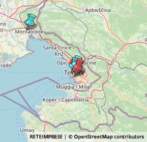 Mappa Via Benvenuto Cellini, 34132 Trieste TS, Italia (21.16)