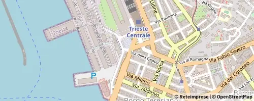 Mappa Triest