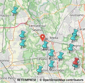 Mappa Piazza Cavour, 20030 Barlassina MB, Italia (5.2)