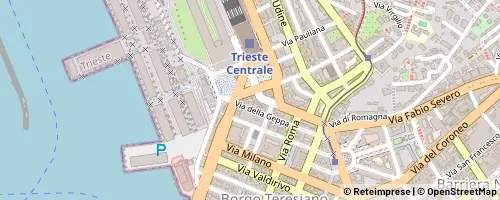 Mappa Trieste