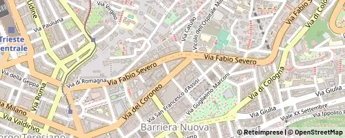 Mappa Triest