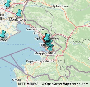 Mappa Via Lorenzo Ghiberti, 34132 Trieste TS, Italia (18.52071)