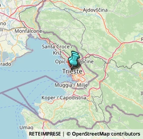 Mappa Via Lorenzo Ghiberti, 34132 Trieste TS, Italia (34.56)