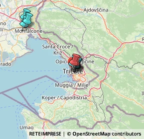 Mappa Via Lorenzo Ghiberti, 34132 Trieste TS, Italia (10.67455)