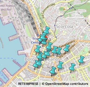 Mappa Via Lorenzo Ghiberti, 34132 Trieste TS, Italia (0.4185)