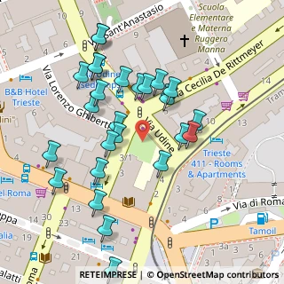 Mappa Via Cecilia de Rittmeyer, 34132 Trieste TS, Italia (0.05)