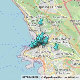 Mappa Via Udine, 34133 Trieste TS, Italia (0.8415)