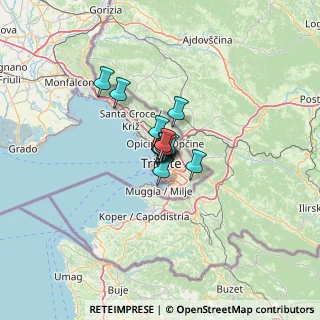 Mappa Via Udine, 34133 Trieste TS, Italia (5.2125)