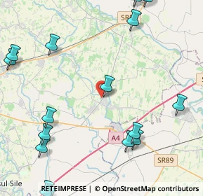 Mappa Via Brusoni, 31050 Monastier di Treviso TV, Italia (6.4445)