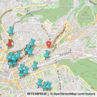 Mappa Via Luigi Galvani, 34133 Trieste TS, Italia (0.762)