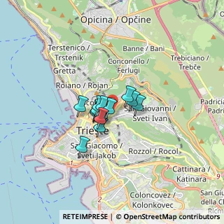 Mappa Via Luigi Galvani, 34133 Trieste TS, Italia (0.875)