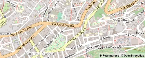 Mappa Trieste