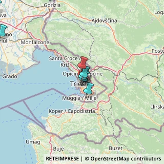 Mappa Via Luigi Galvani, 34133 Trieste TS, Italia (22.21)