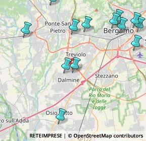 Mappa Via Fabio Filzi, 24044 Dalmine BG, Italia (5.37923)