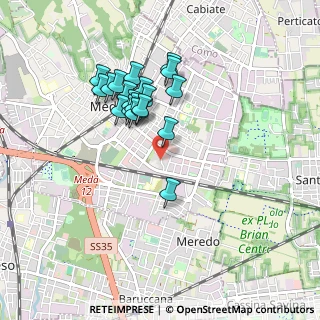 Mappa Via Consorziale dei Boschi, 20821 Meda MB, Italia (0.7725)