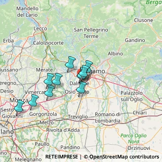 Mappa Via Stella Alpina, 24044 Dalmine BG, Italia (10.73)