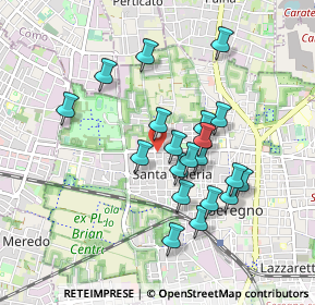 Mappa Via de Marchi, 20831 Seregno MB, Italia (0.8015)