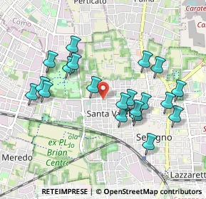 Mappa Via de Marchi, 20831 Seregno MB, Italia (0.9285)