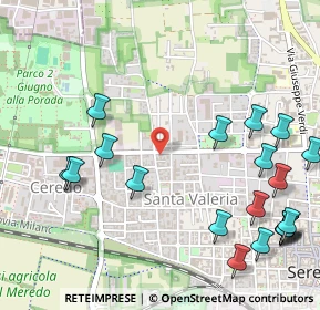 Mappa Via de Marchi, 20831 Seregno MB, Italia (0.6905)
