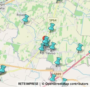 Mappa Via Antonio Calvani, 31050 Monastier di Treviso TV, Italia (2.41467)