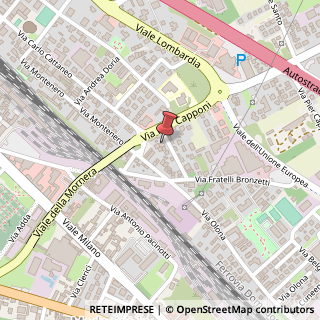 Mappa Via C. Menotti, 7, 21013 Gallarate, Varese (Lombardia)