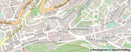 Mappa Trieste