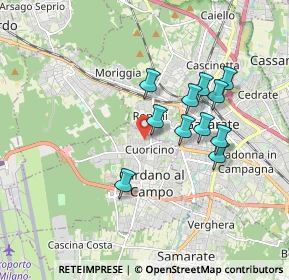 Mappa Via Eupilio, 21010 Cardano Al Campo VA, Italia (1.51273)