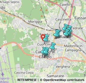 Mappa Via Eupilio, 21010 Cardano Al Campo VA, Italia (1.54)