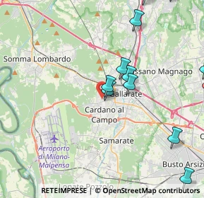 Mappa Via Eupilio, 21010 Cardano Al Campo VA, Italia (5.25692)