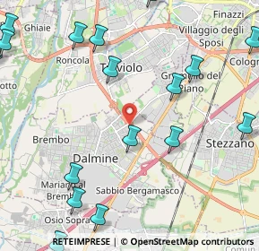 Mappa Via Lallio, 24044 Dalmine BG, Italia (3.02111)