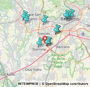 Mappa Via Lallio, 24044 Dalmine BG, Italia (3.39455)