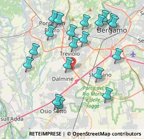 Mappa Via Lallio, 24044 Dalmine BG, Italia (4.24105)