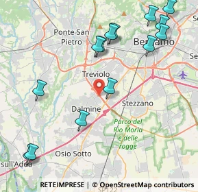 Mappa Via Lallio, 24044 Dalmine BG, Italia (5.015)