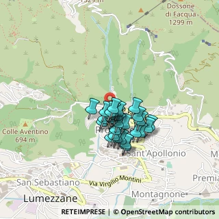 Mappa Via Pasotti Astorre, 25065 Lumezzane BS, Italia (0.28778)